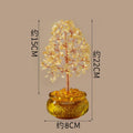 Citrine Crystal Money Tree | Feng Shui Wealth Tree with Citrine Bowl Base