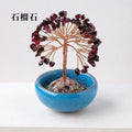 Garnet Gemstone Tree | Handmade Healing Crystal Tree for Grounding & Vitality