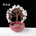 Rose Quartz Gemstone Tree | Handmade Crystal Tree for Love & Emotional Healing