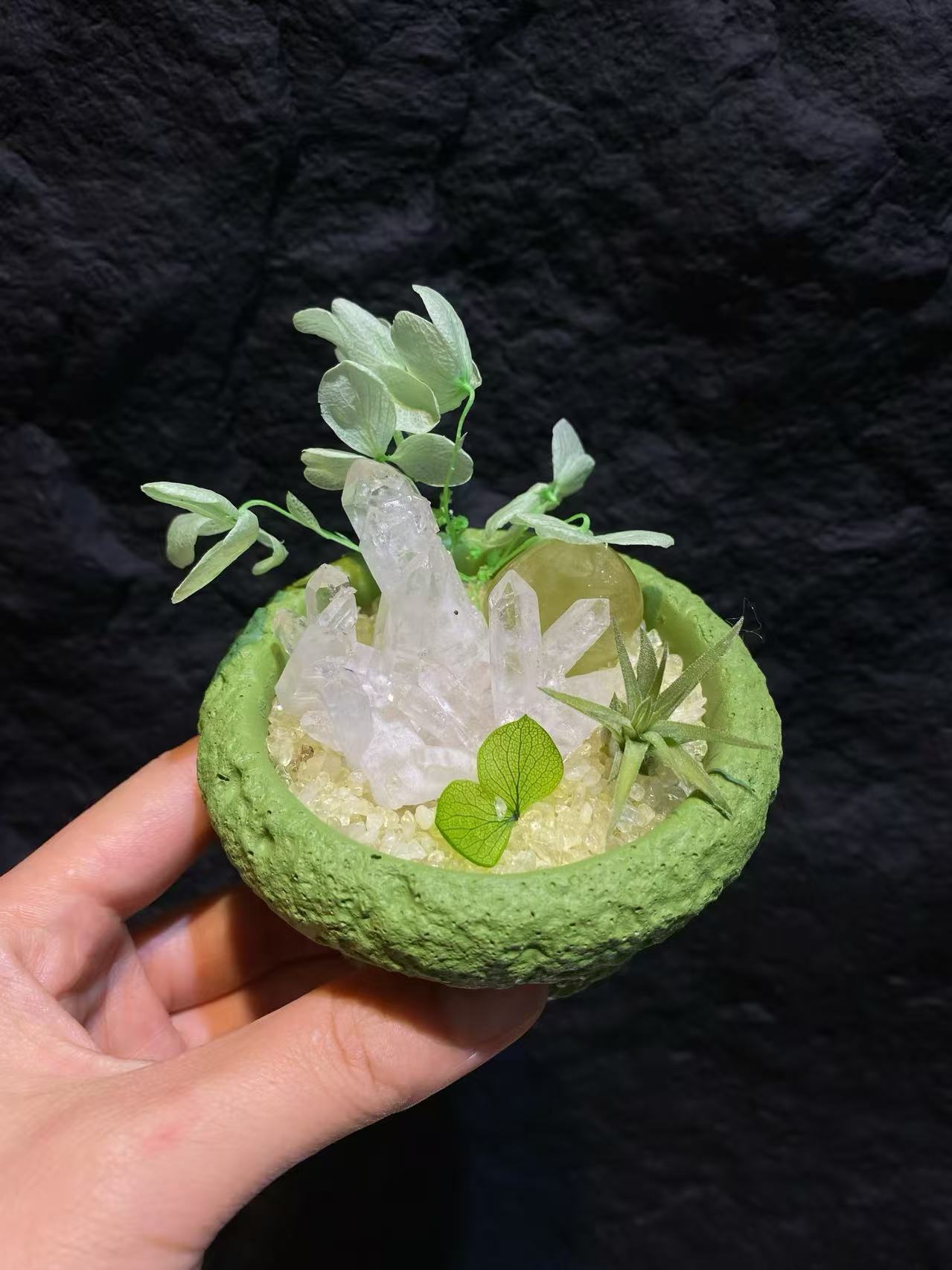 Serenity Healing Crystal Bonsai