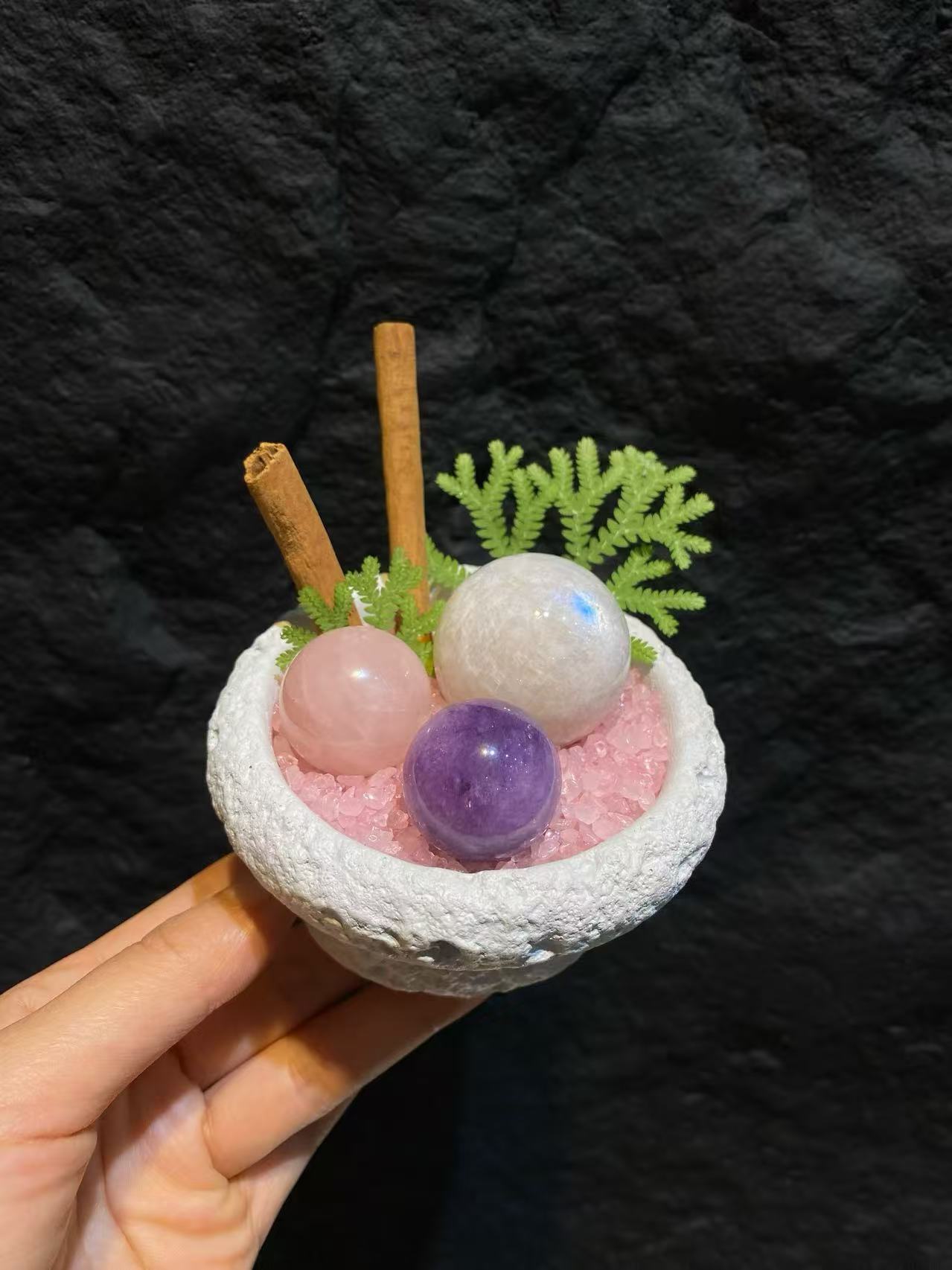 Zen Calm Crystal Healing Garden